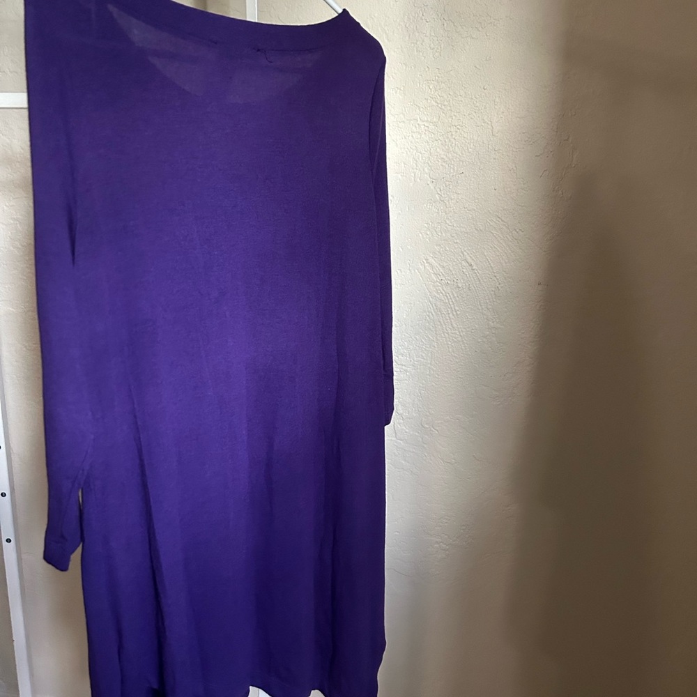 Grace Elements Deep Purple Blouse - image 4